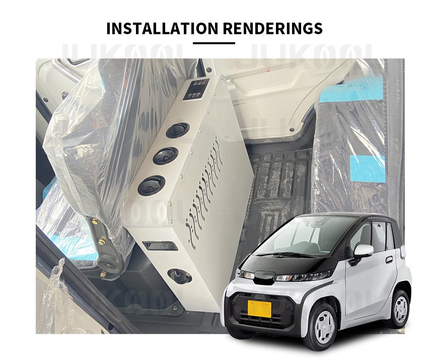 Installation of Small Portable Ac For Car