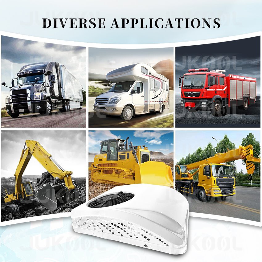 Application of roof top ac for truck Application of roof top ac for truck