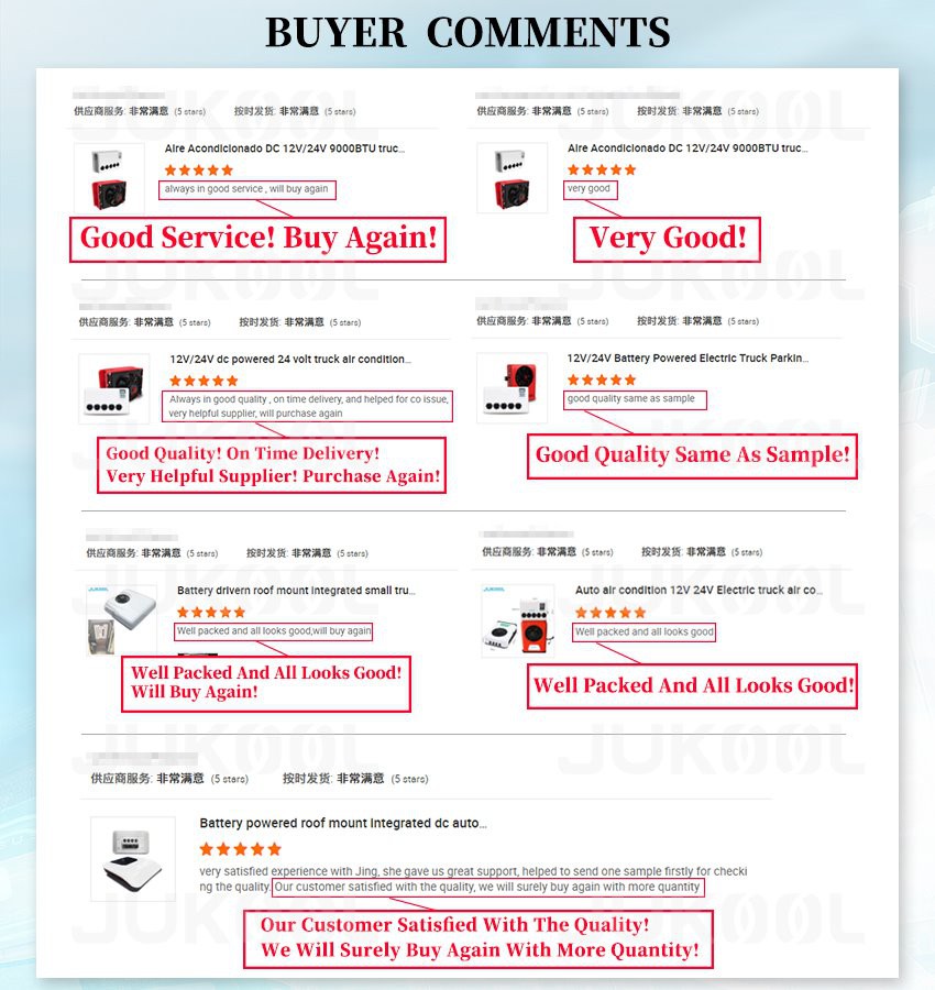 Clients reviews of truck air conditioner Clients reviews of truck air conditioner
